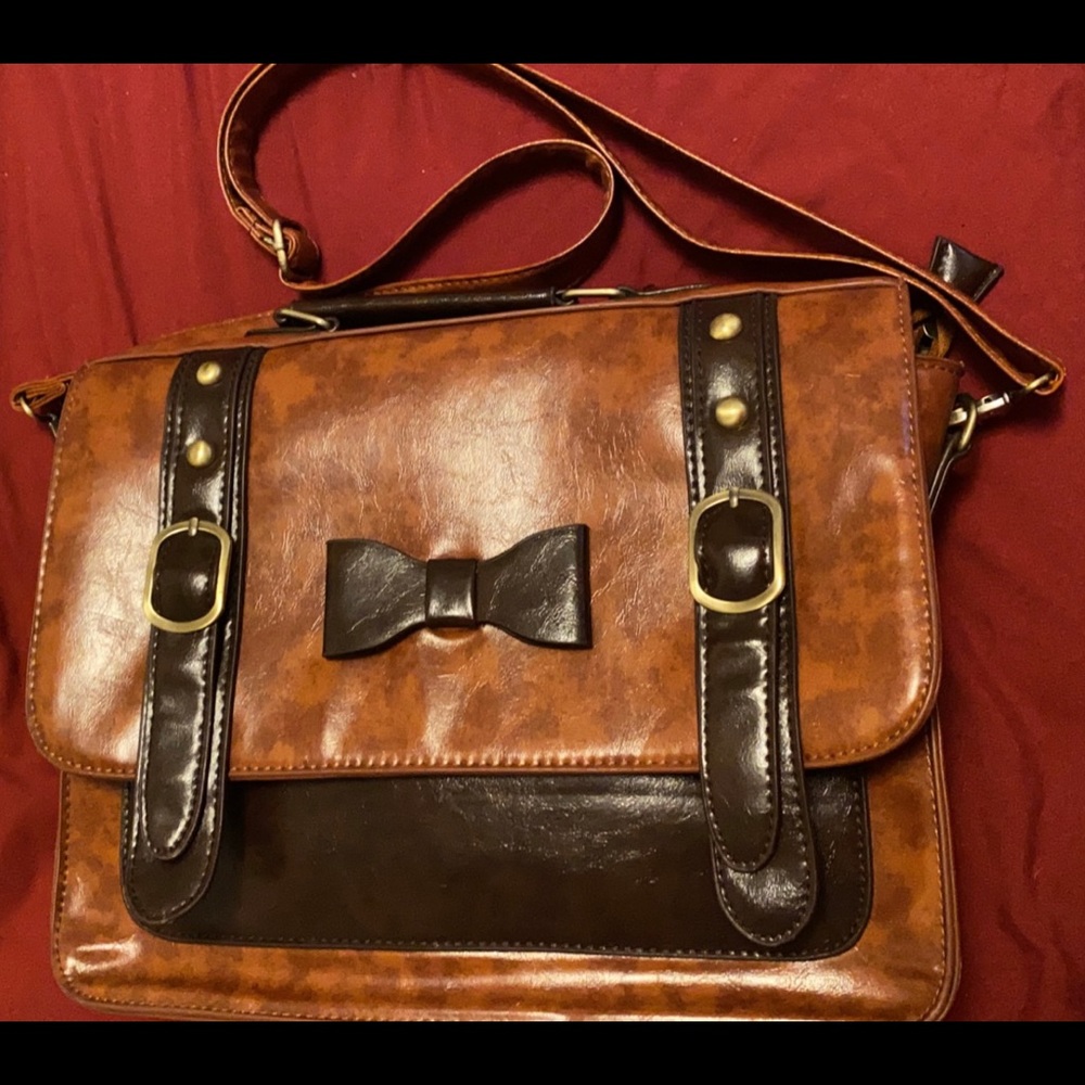 Vintage Crossbody Messenger Bag ECOSUS
